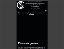 Tablet Screenshot of immo-swissconstructions.ch